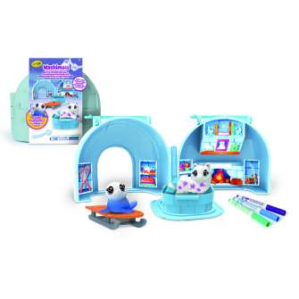 crayola washimals polar casita iglu