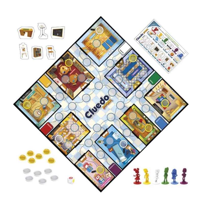 cluedo junior ( hasbro - c1293546)