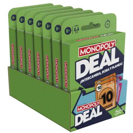 monopoly deal nuevo (hasbro - g0351eds)
