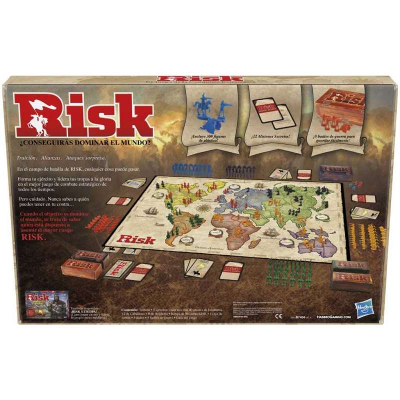 risk clasico (hasbro - b7404105) risk clasico (hasbro - b7404105)