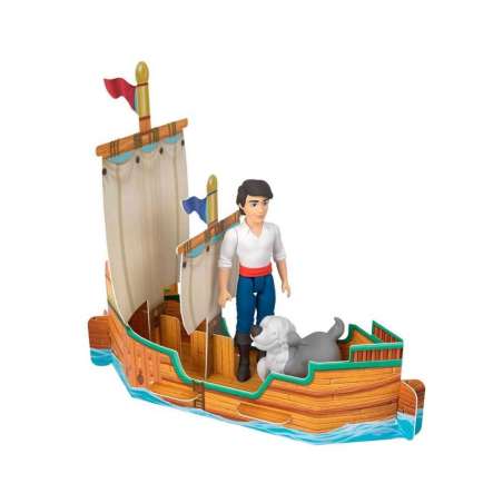 disney princess ariel minis libro pack 6 figuras (mattel - jbl32)
