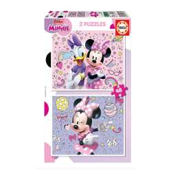puzzle 2x48 piezas minnie ( educa - 19674)