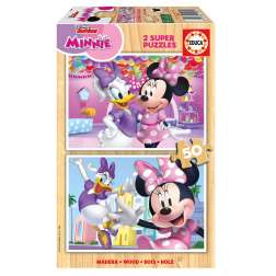puzzle 2x50 piezas minnie (educa - 19962)
