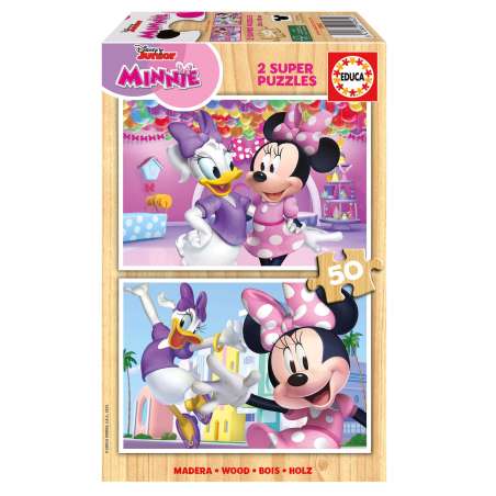 puzzle 2x50 piezas minnie (educa - 19962)