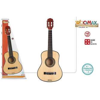 woomax guitarra de madera 76 cm