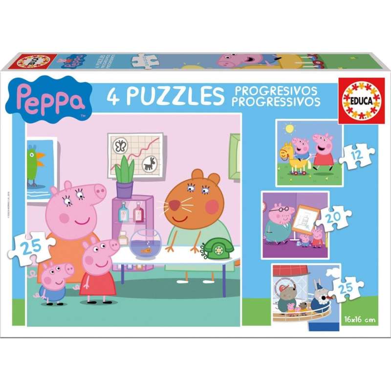 puzzle 12-16-20-25 piezas peppa pig puzzle 12-16-20-25 piezas peppa pig