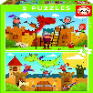 puzzle 2x48 piezas dragones y caballeros puzzle 2x48 piezas dragones y caballeros
