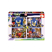 puzzle multi 4 sonic prime neon (educa - 19631) puzzle multi 4 sonic prime neon (educa - 19631)