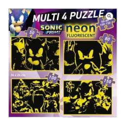 puzzle multi 4 sonic prime neon (educa - 19631)
