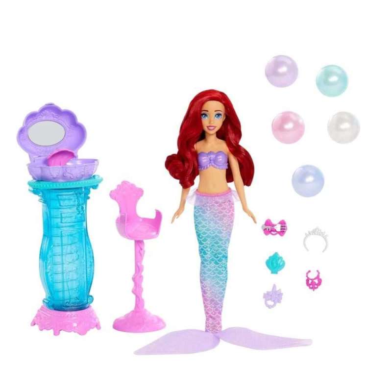disney princess muÑeca ariel con tocador( mattel - jbf86) disney princess muÑeca ariel con tocador( mattel - jbf86)