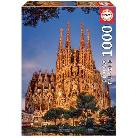 puzzle 1000 piezas sagrada familia (educa - 17097)