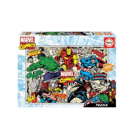 puzzle 1000 piezas marvel comics (educa - 18498)