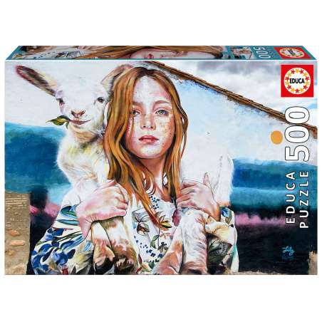 puzzle 500 piezas la pastora lily brick ( educa - 19910)