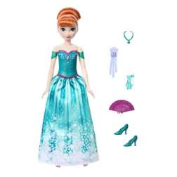 disney frozen muÑeca anna spin and reveal (mattel - jbg60)