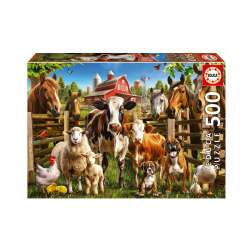 puzzle 500 piezas los traviesos de granja (educa - 19905)