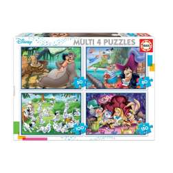 puzzle multi 4 clasicos disney (educa - 18105)