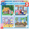 puzzle multi 4 peppa pig ( educa - 18645) puzzle multi 4 peppa pig ( educa - 18645)