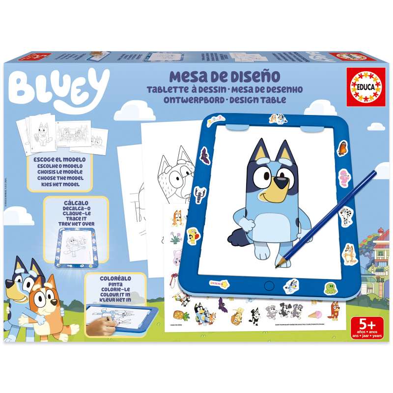 educa bluey mesa de diseÑo (educa - 20005) educa bluey mesa de diseÑo (educa - 20005)