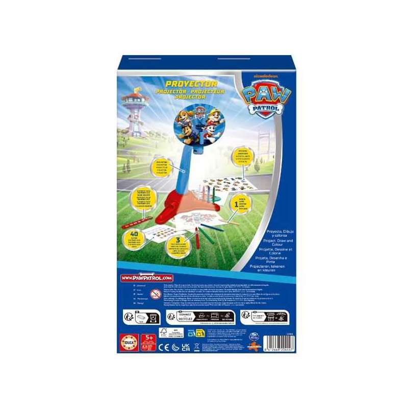 educa paw patrol proyector de dibujo ( educa - 20444)