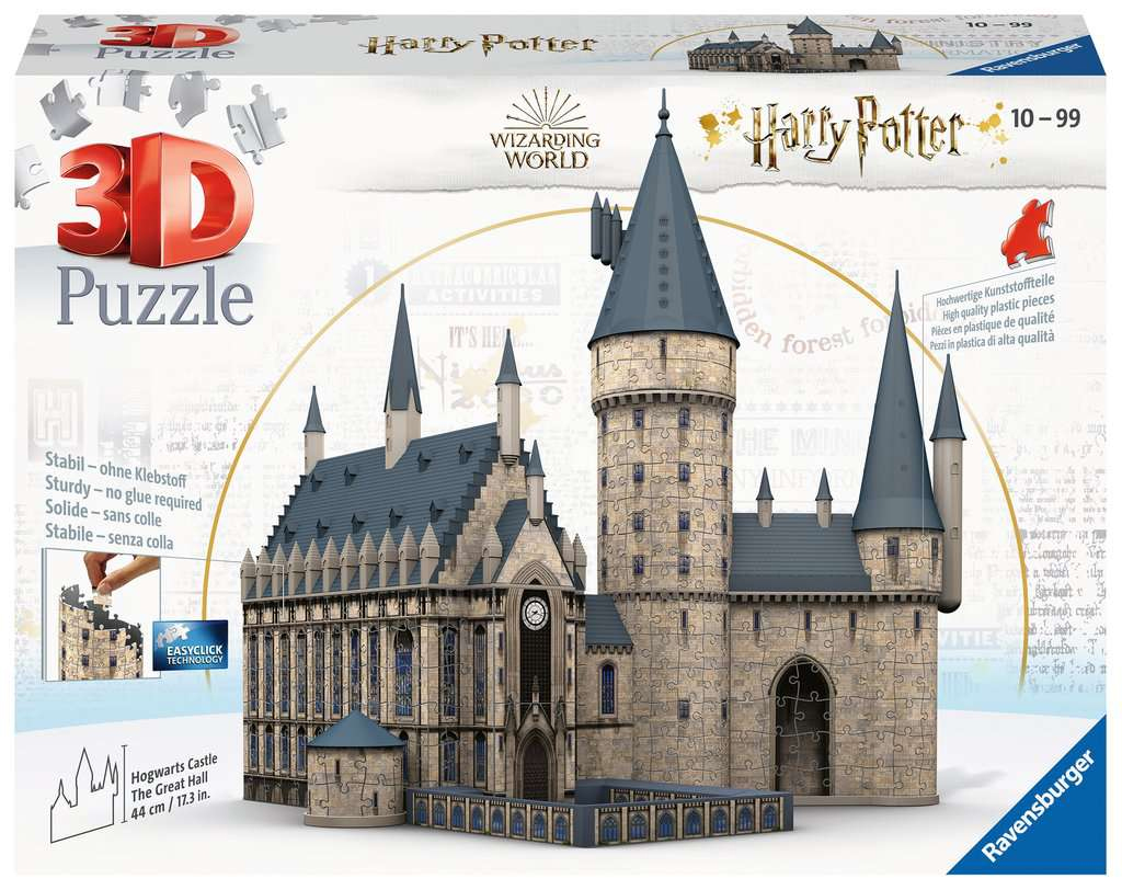 puzzle 3d 630 castillo harry potter