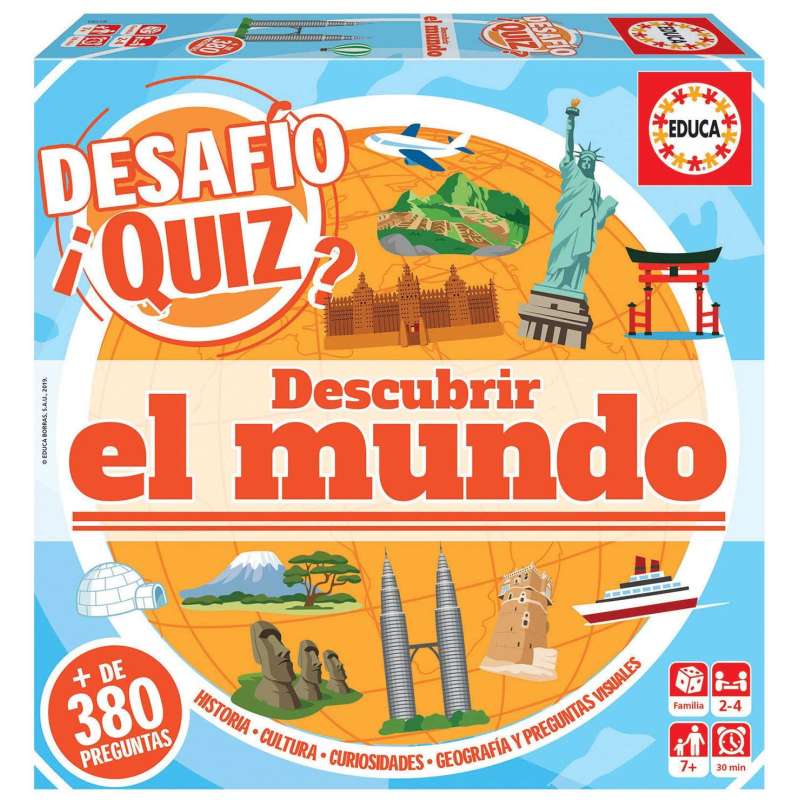 desafio quiz descubrir el mundo (educa - 18218) desafio quiz descubrir el mundo (educa - 18218)