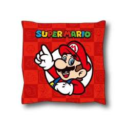 peluche cojin super mario 40x40 cm (grupo moya - 7743)