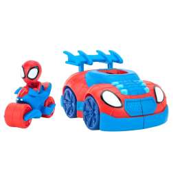 spidey and friends vehiculo con funcion web strike (jazwares iberia - snf0113.)