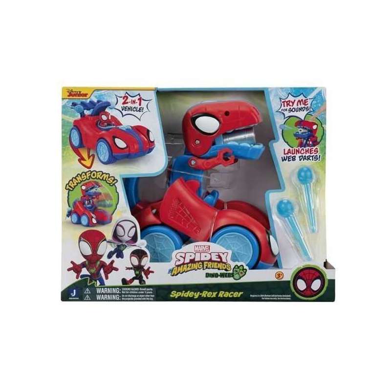 spidey and friends vehiculo con funcion spidey-rex (jazwares iberia - snf0350.) spidey and friends vehiculo con funcion spidey-rex (jazwares iberia - snf0350.)