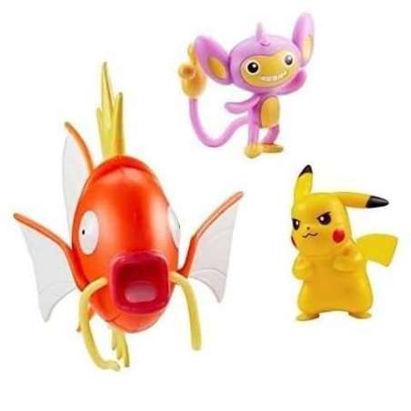 pokemon set de figuras de combate surtidas (jazwares - 95155)