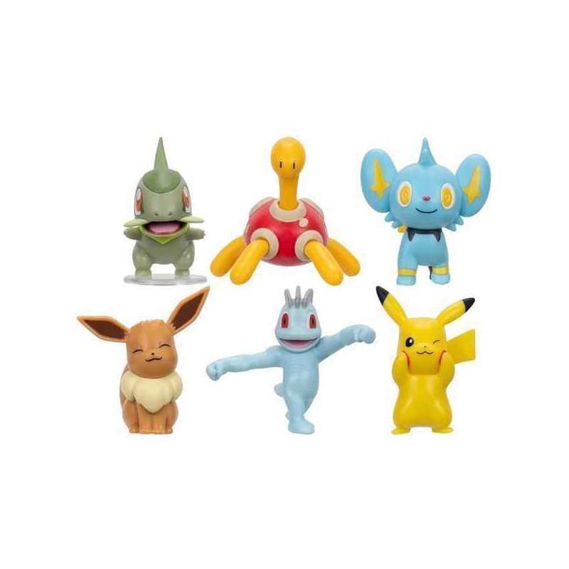 pokemon battle multipack 6 figuras surtidas (jazwares iberia - pkw3614)