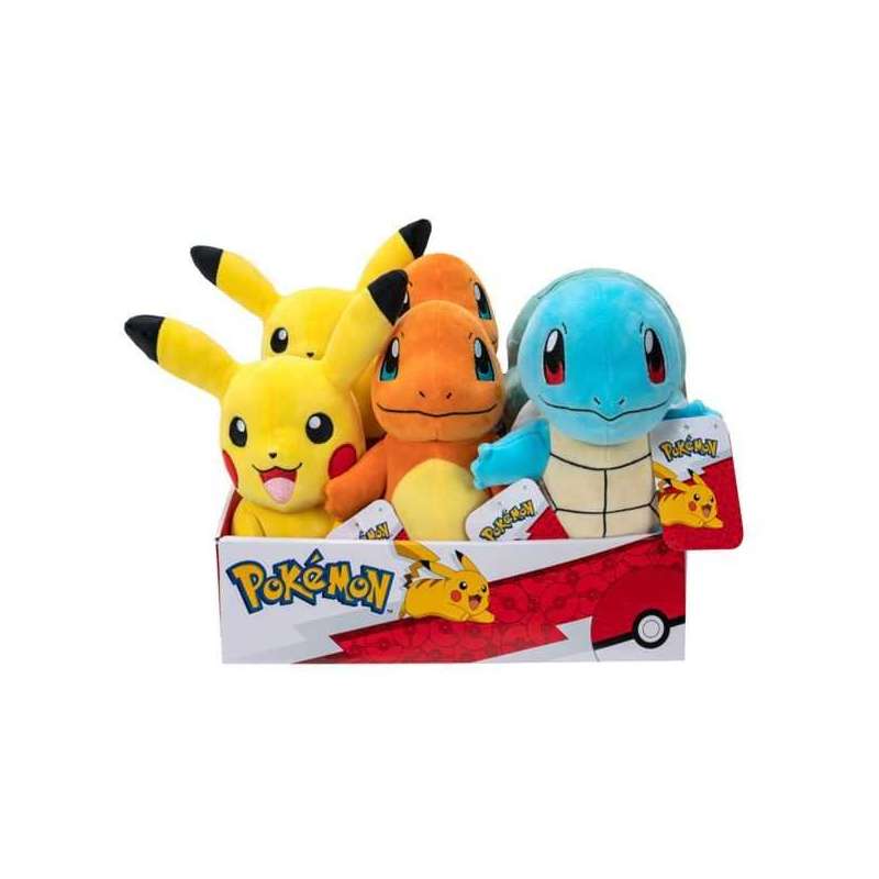 pokemon peluche kanto first partners 20 cm surtidos (jazwares iberia - pkw3403) pokemon peluche kanto first partners 20 cm surtidos (jazwares iberia - pkw3403)