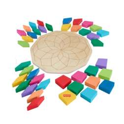 fisher-price madera mandala (mattel - hxt94)