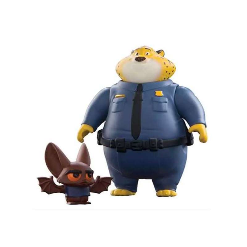 zootropolis pack 2 figuras 10 cm surtidas (jazwares - zotp0061)