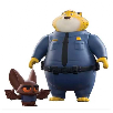 zootropolis pack 2 figuras 10 cm surtidas (jazwares - zotp0061)