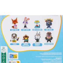 zootropolis pack 5 figuras 5 cm (jazwares - zotp0060)