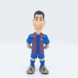 minix figura 7 cm f.c. barcelona lewandowski ( zipan trade - 11360)