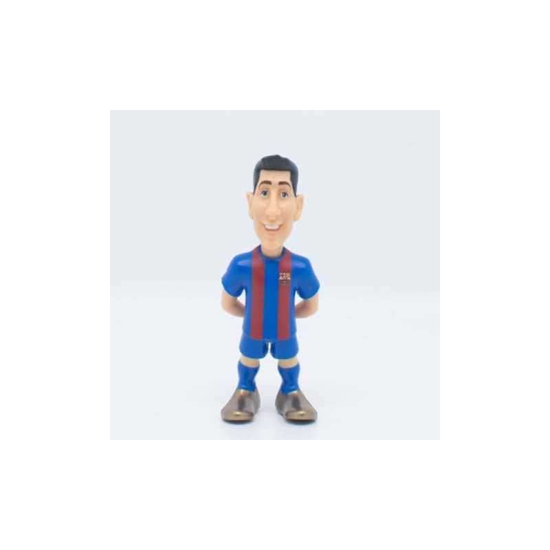 minix figura 7 cm f.c. barcelona lewandowski ( zipan trade - 11360)