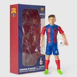 sockers figura 20 cm f.c. barcelona gavi (zipan trade - 83576)