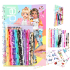 top model libro colorear set colores  (despeche - 12943)