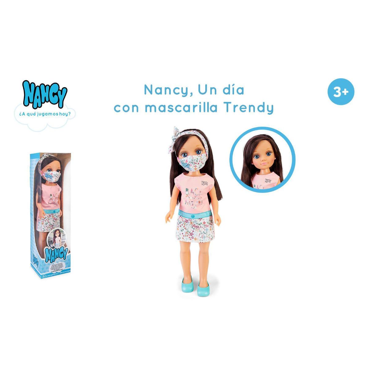 nancy un dia con mascarilla trendy