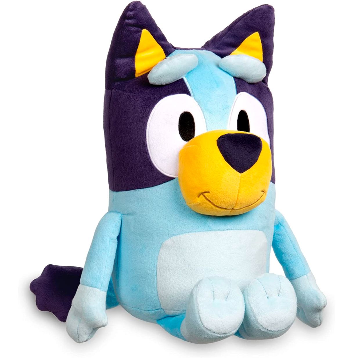 bluey – jumbo plush de 40 centímetros, peluche del perrito bluey de color azul, como en la serie infantil, suave y blandito, par