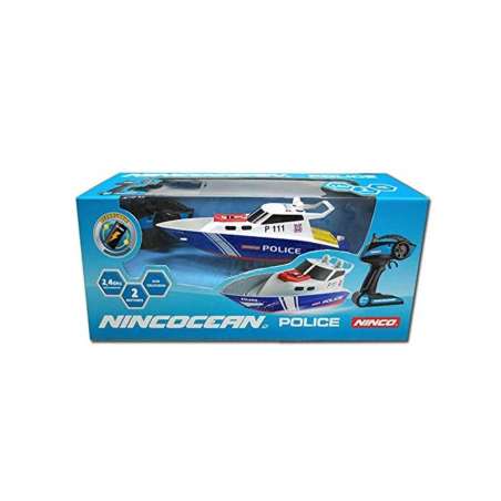 nincocean yate r/c police 2,4ghz ( fdj ninco - nh99032)