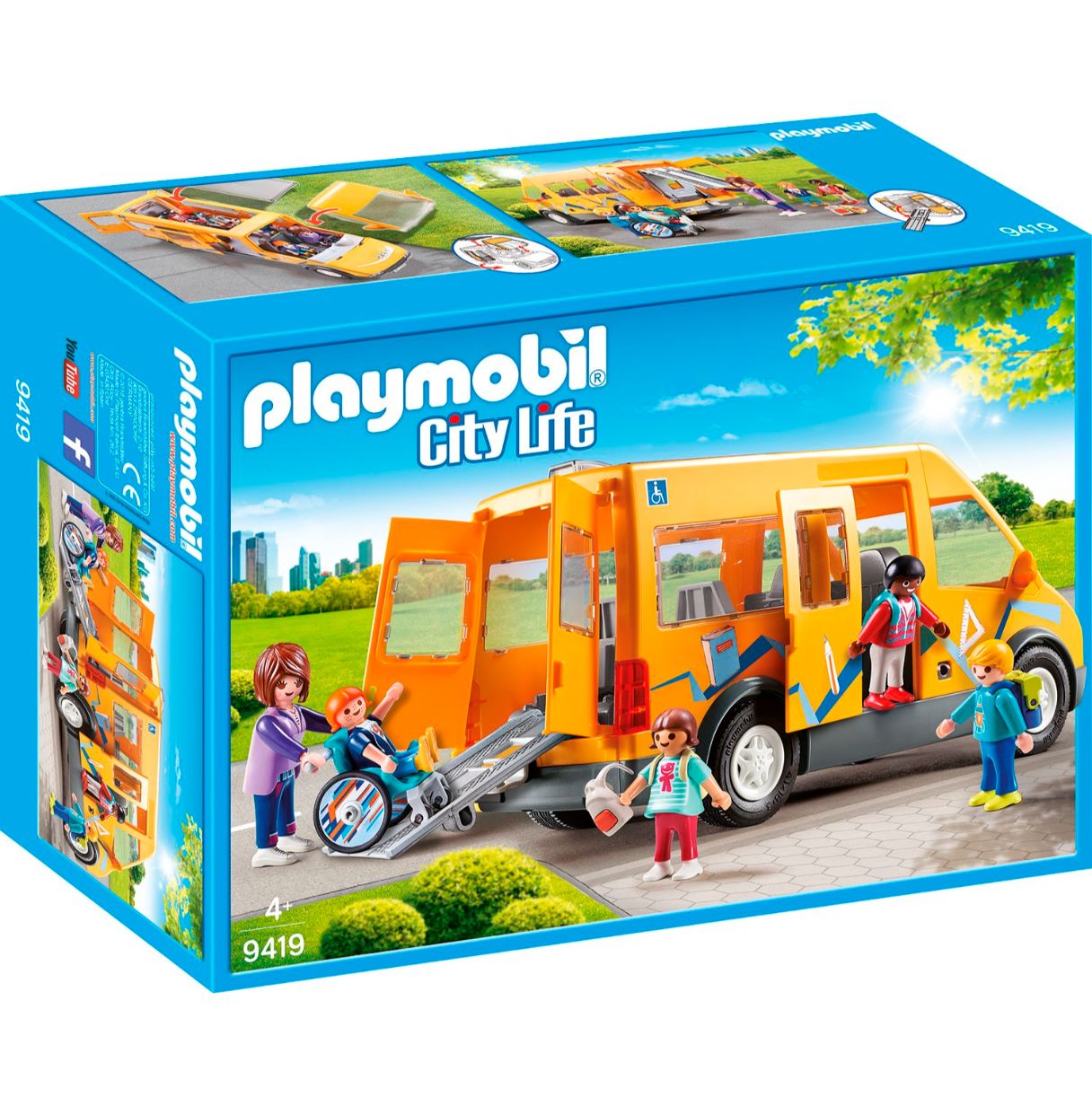 playmobil city life autobus escolar ( 9419)