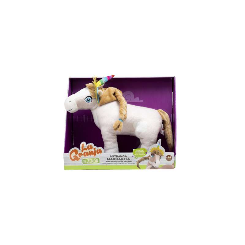 la granja de zenon peluche potranca margarita (bandai - ar80008)
