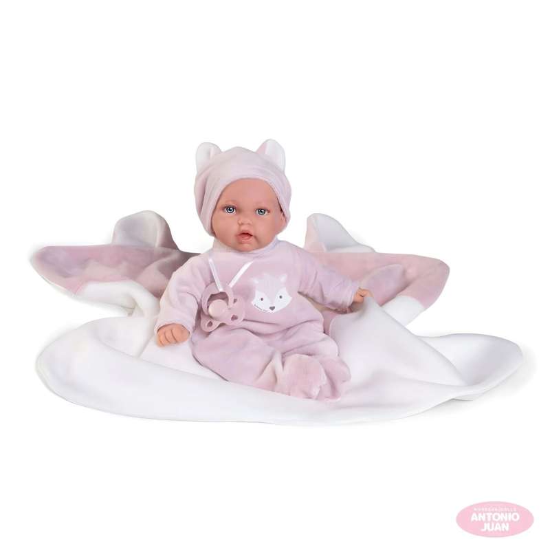 muÑeca petit blandito con mantita ( muñecas antonio juan - 12439 )
