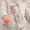 muÑeca kika lagrimitas 27 cm con camita (muñecas antonio juan - 11115)