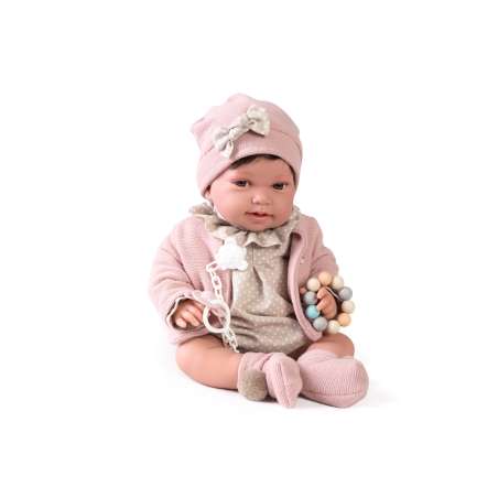 muÑeca recien nacida pipa paseo con mordedor (muñecas antonio juan - 33354)