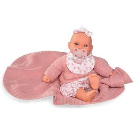 muÑeca kika lloro 27 cm con toquilla (muñecas antonio juan - 11325)