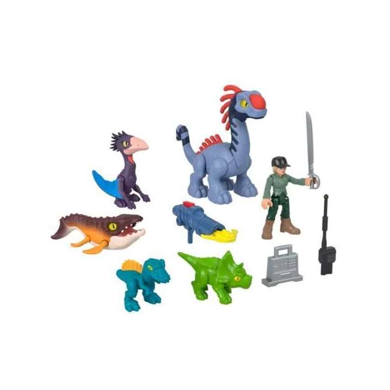 fisher imaginext jurassic world pack dinosaurios ( mattel - jfr25) fisher imaginext jurassic world pack dinosaurios ( mattel - jfr25)