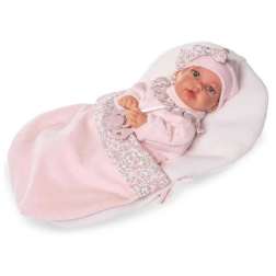 muÑeca petit blandito 27 cm con saquito de dormir (muñecas antonio juan -